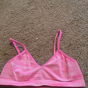 Justice girls size 7 bra pink